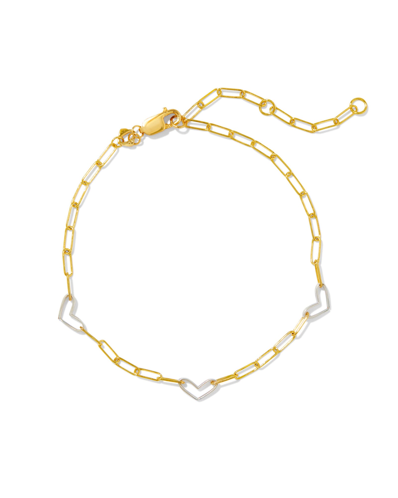 Kynlee Chain Bracelet in Mixed Metal